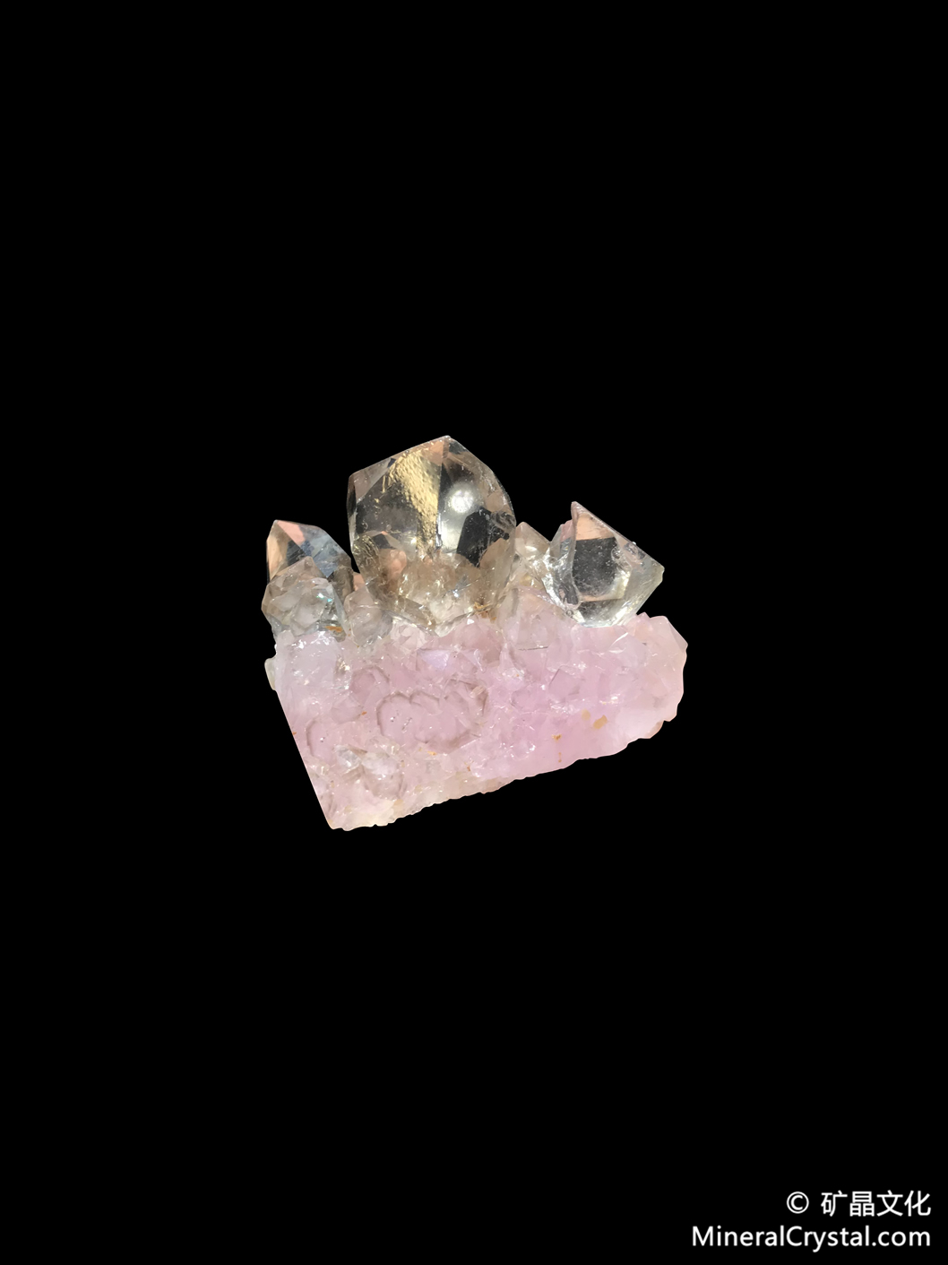 粉水晶、烟晶