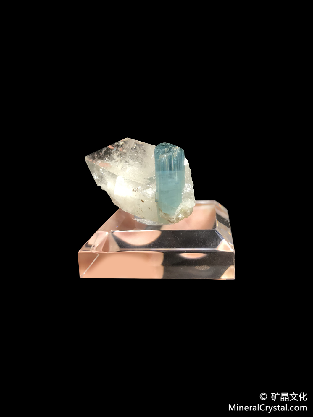 蓝碧玺水晶