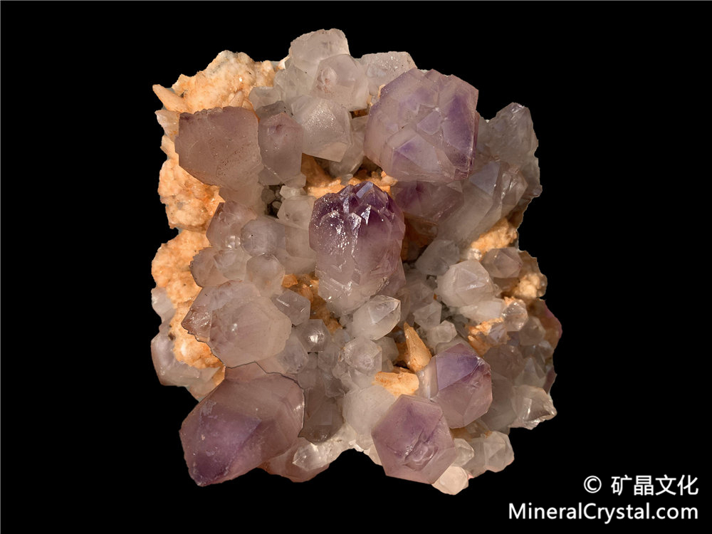 紫水晶, 方解石