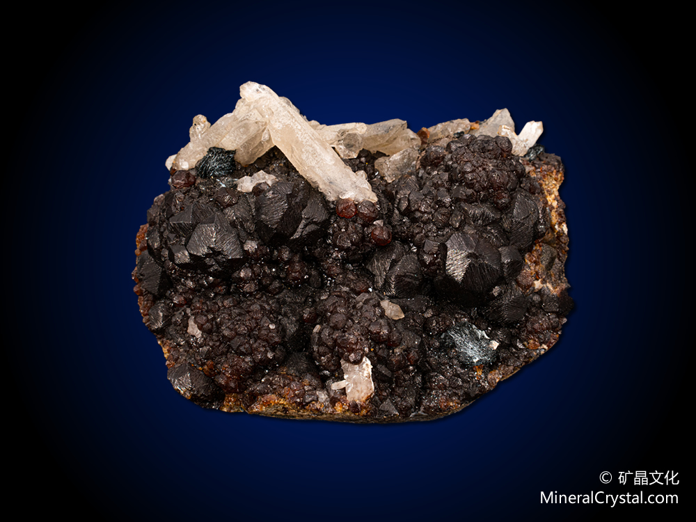 钙铁榴石、水晶